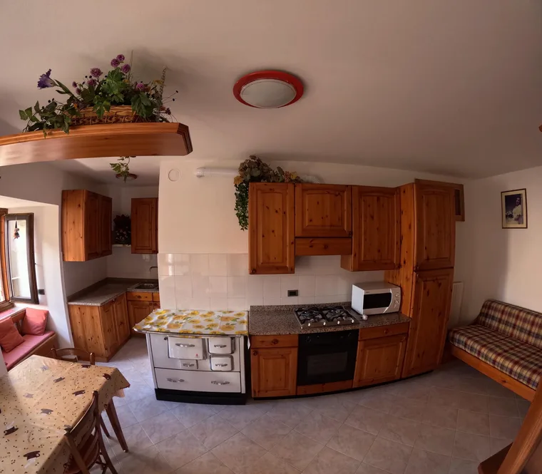 Cucina attrezzata di Casa Tiziana